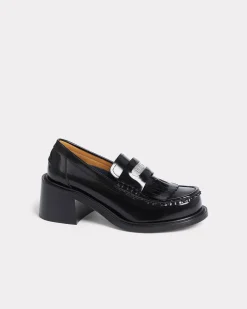 Flash Sale Mocasines de piel con tacón SMILE Mujer Ver Todo|Tailoring