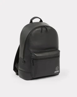 Clearance Mochila de piel con escudo 'Boke Flower' Mujer/Hombre Bolsos Mujer|Boke Flower