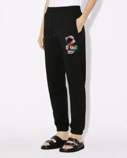 Discount Pantalón de chándal bordado 'Year of the Dragon' Mujer Pantalones y Shorts
