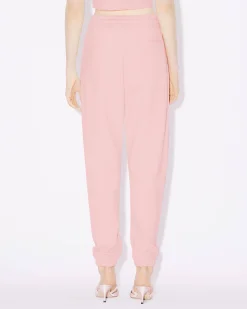 Cheap Pantal&oacute;n de ch&aacute;ndal con parche 'Boke Flower' bordado Mujer Pantalones y Shorts|Boke Flower