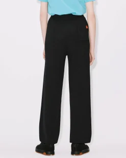 Fashion Pantal&oacute;n de lana merino con escudo 'Boke Flower' Mujer Pantalones y Shorts|Boke Flower