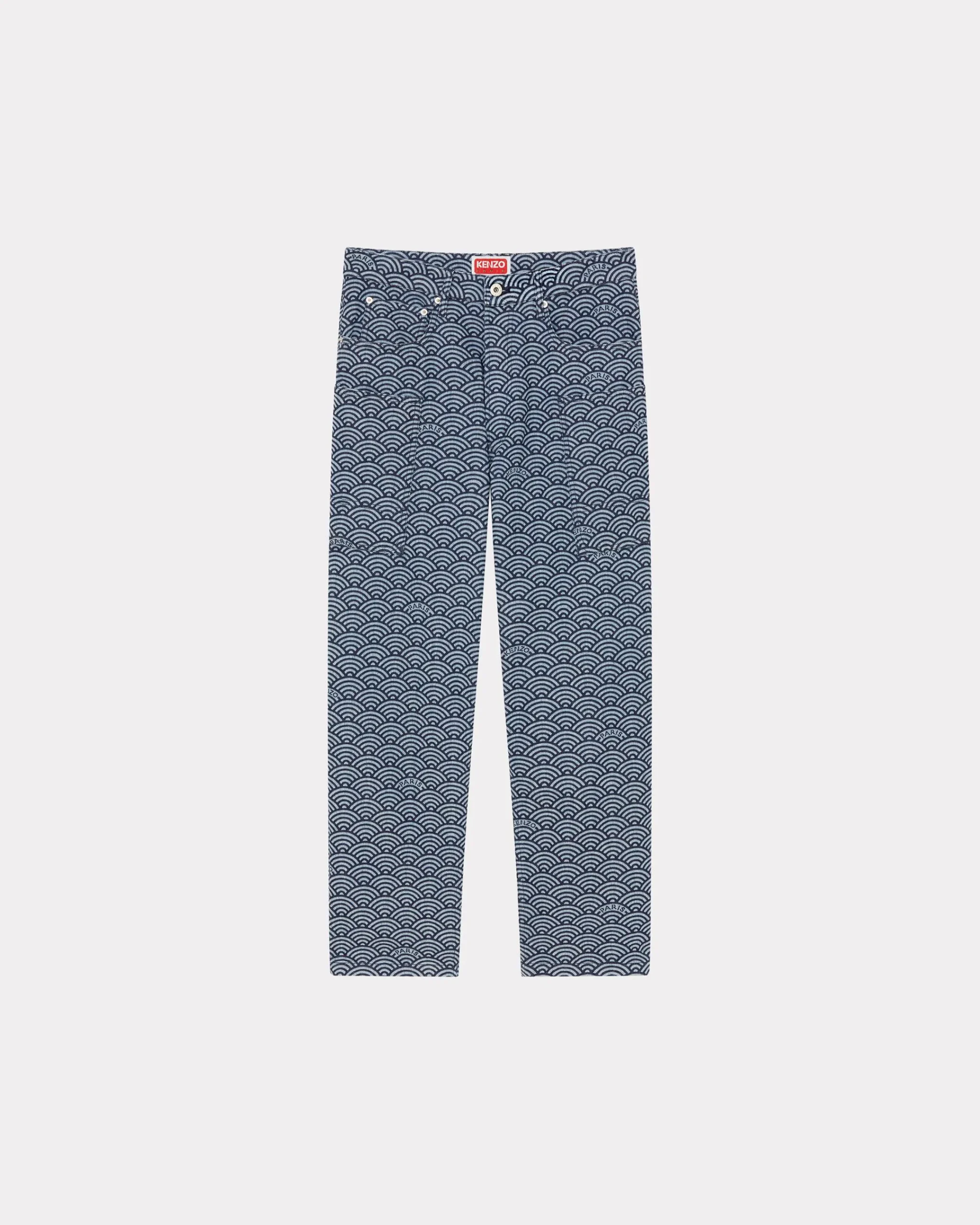 Sale Pantalón vaquero cargo Monkey ' Seigaiha' Hombre Denim|Novedades