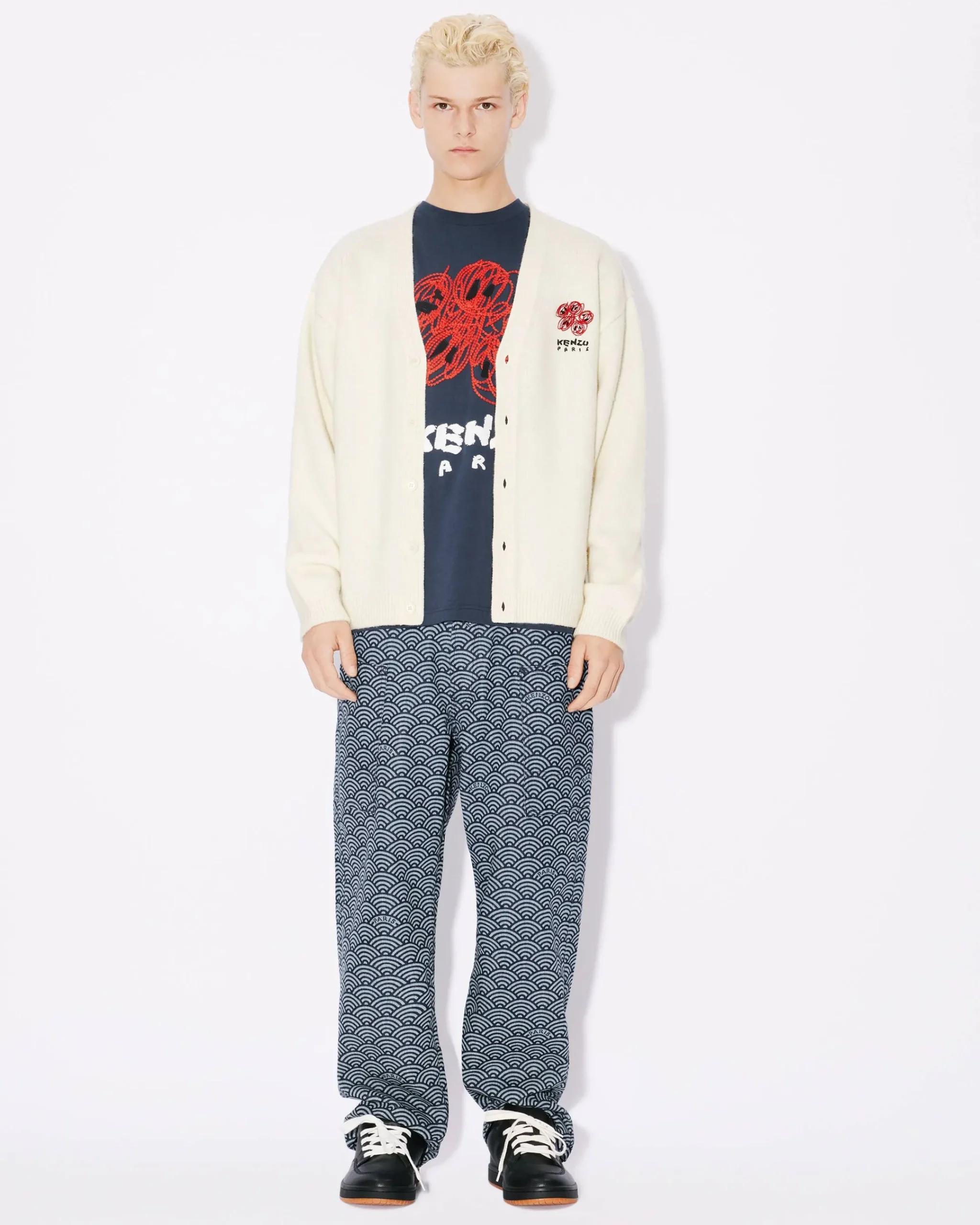 Sale Pantalón vaquero cargo Monkey ' Seigaiha' Hombre Denim|Novedades
