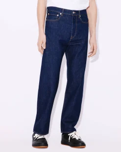 Sale Pantal&oacute;n vaquero cropped de corte recto ASAGAO 'Year of the Dragon' Mujer/Hombre Denim|Pantalones