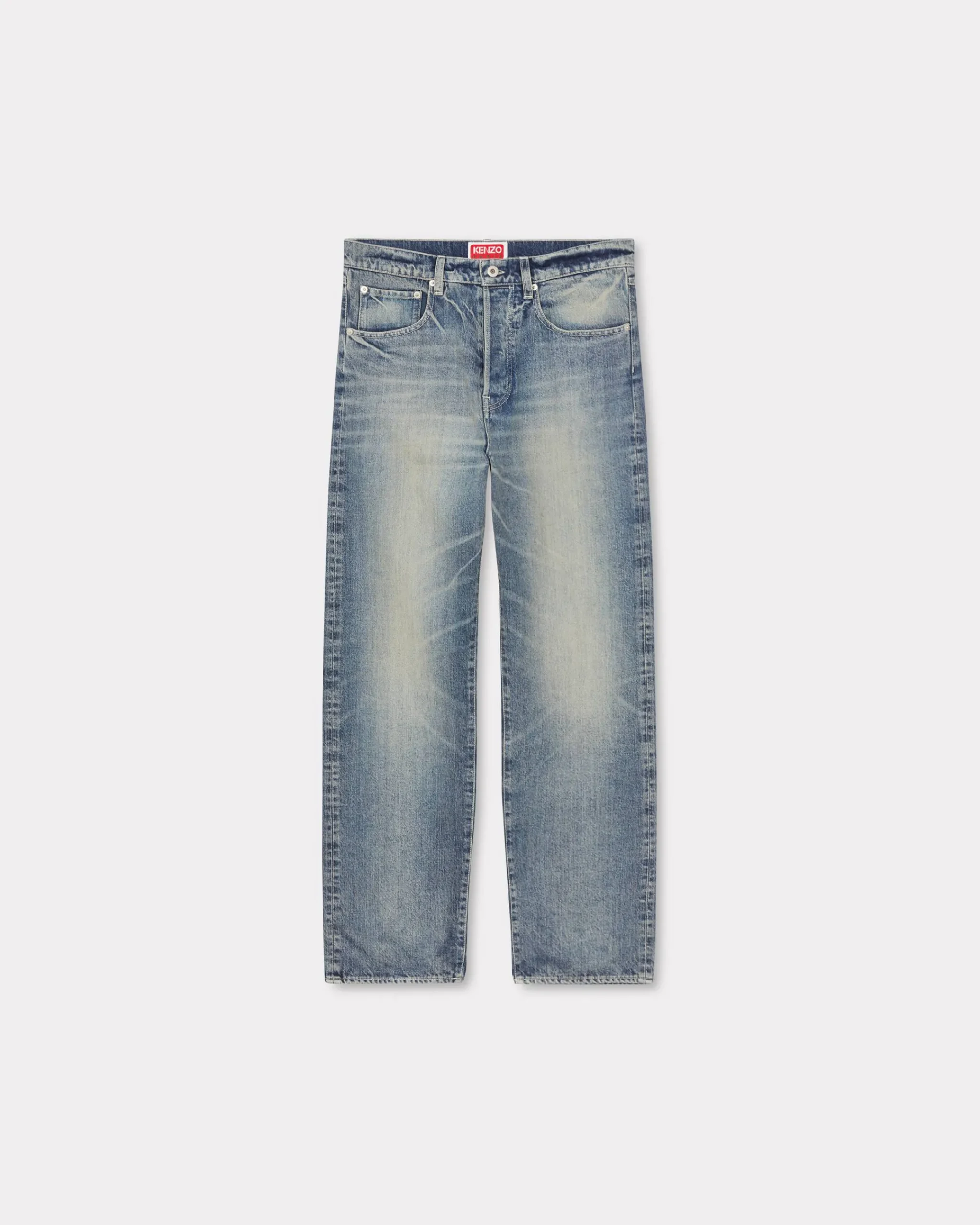 Hot Pantalón vaquero recto Asagao ' Creations' Hombre Denim|Pantalones