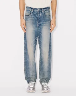 Hot Pantalón vaquero recto Asagao ' Creations' Hombre Denim|Pantalones
