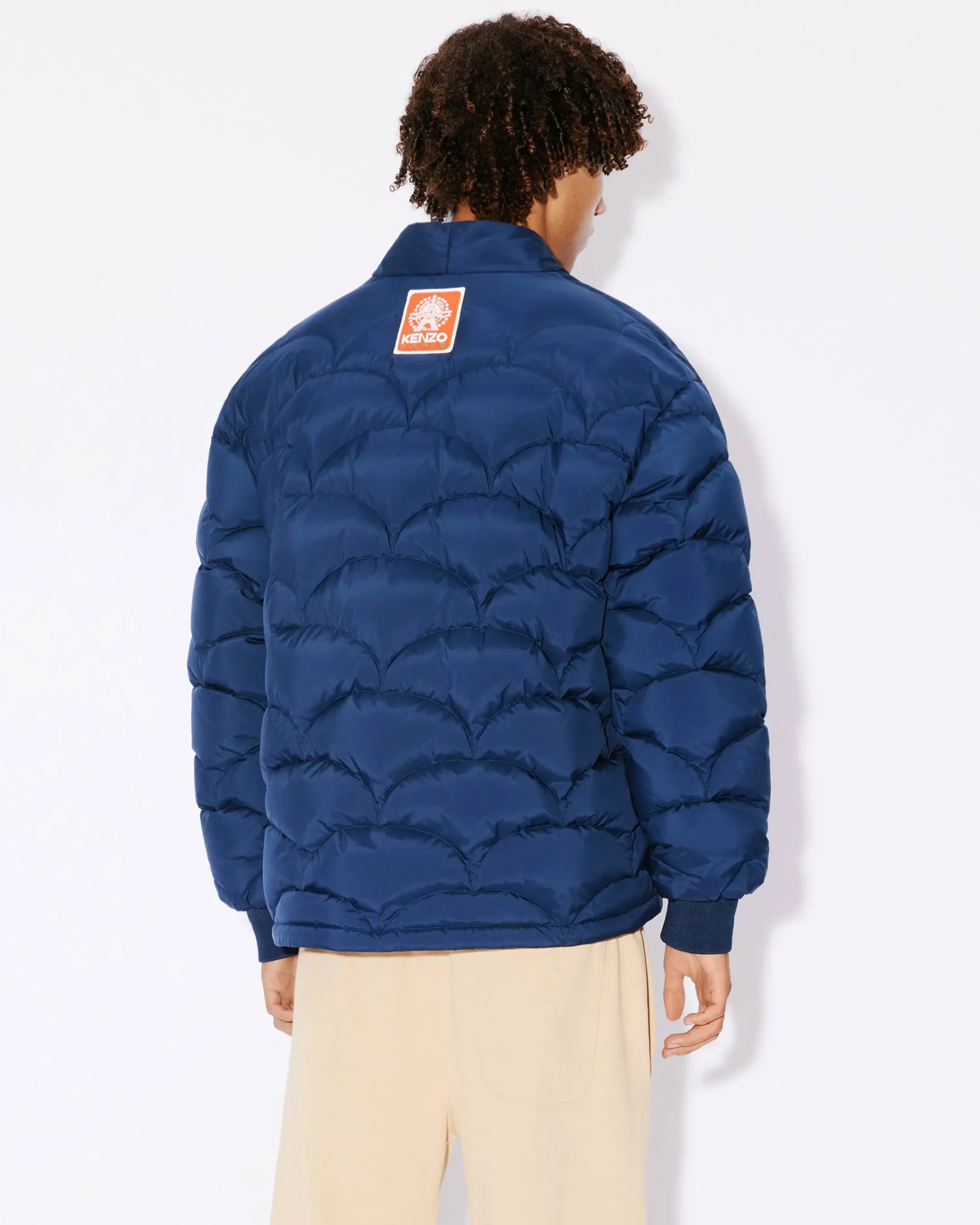 Cheap Plumas kimono ' Seigaiha' Hombre Chaquetas y Abrigos