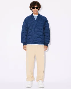 Cheap Plumas kimono ' Seigaiha' Hombre Chaquetas y Abrigos