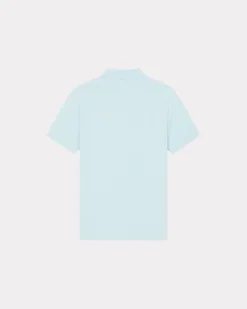 Outlet Polo ajustado con bordado 'Boke Flower Crest' Hombre Camisetas y Polos|Boke Flower