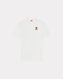 Store Polo ajustado con bordado 'Boke Flower Crest' Hombre Boke Flower