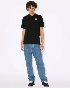 Best Polo ajustado con bordado 'Boke Flower Crest' Hombre Boke Flower