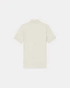 Cheap Polo ajustado con bordado 'Boke Flower Crest' Hombre Boke Flower