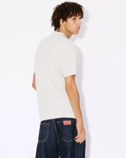 Cheap Polo ajustado con bordado 'Boke Flower Crest' Hombre Boke Flower
