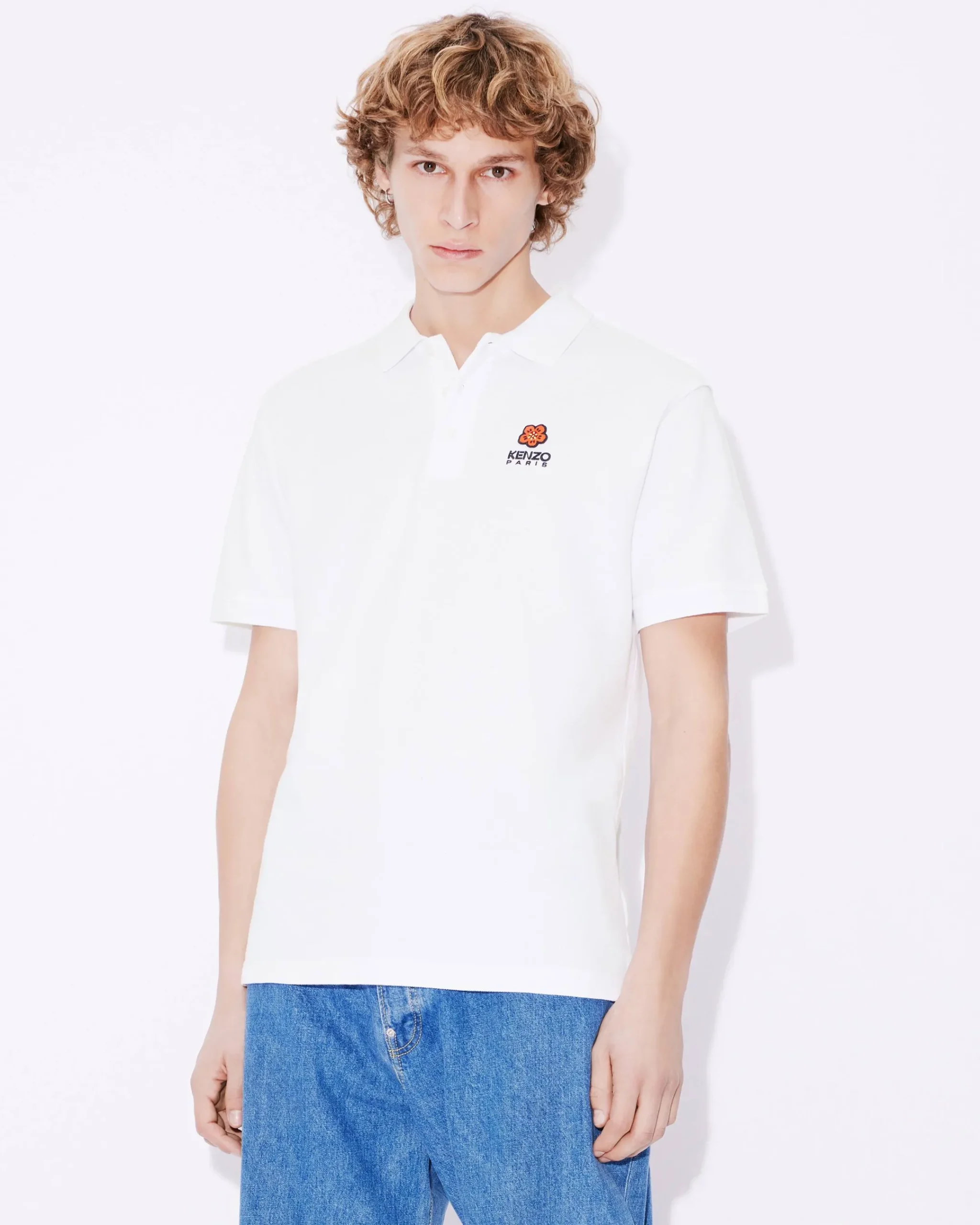 Online Polo logo 'Boke Flower Crest' Hombre Camisetas y Polos|Boke Flower