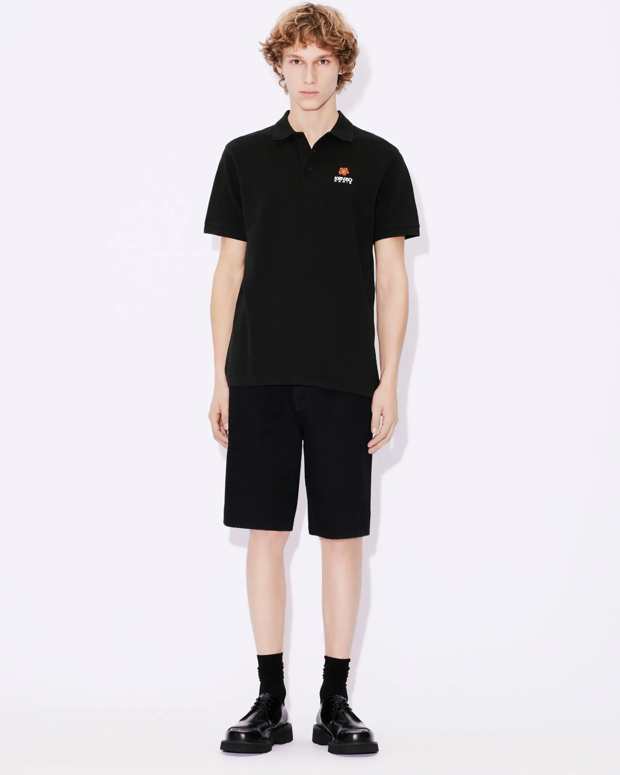 Flash Sale Polo logo 'Boke Flower Crest' Hombre Camisetas y Polos|Boke Flower
