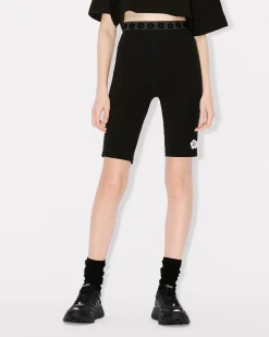 Sale Short ciclista con bordado 'Boke 2.0' Mujer Pantalones y Shorts|Novedades