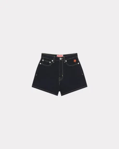 Shop Shorts vaqueros bordados Mujer Denim|Pantalones y Shorts