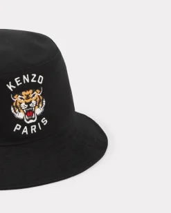 New Sombrero de pescador ' Varsity' de algod&oacute;n Mujer Gorros Y Sombreros|Lucky Tiger