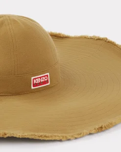 New Sombrero ' Stamp' de algod&oacute;n Mujer Novedades|Gorros Y Sombreros