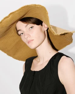 New Sombrero ' Stamp' de algod&oacute;n Mujer Novedades|Gorros Y Sombreros
