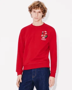 New Sudadera ajustada bordada 'Year of the Dragon' Hombre Sudaderas y Hoodies