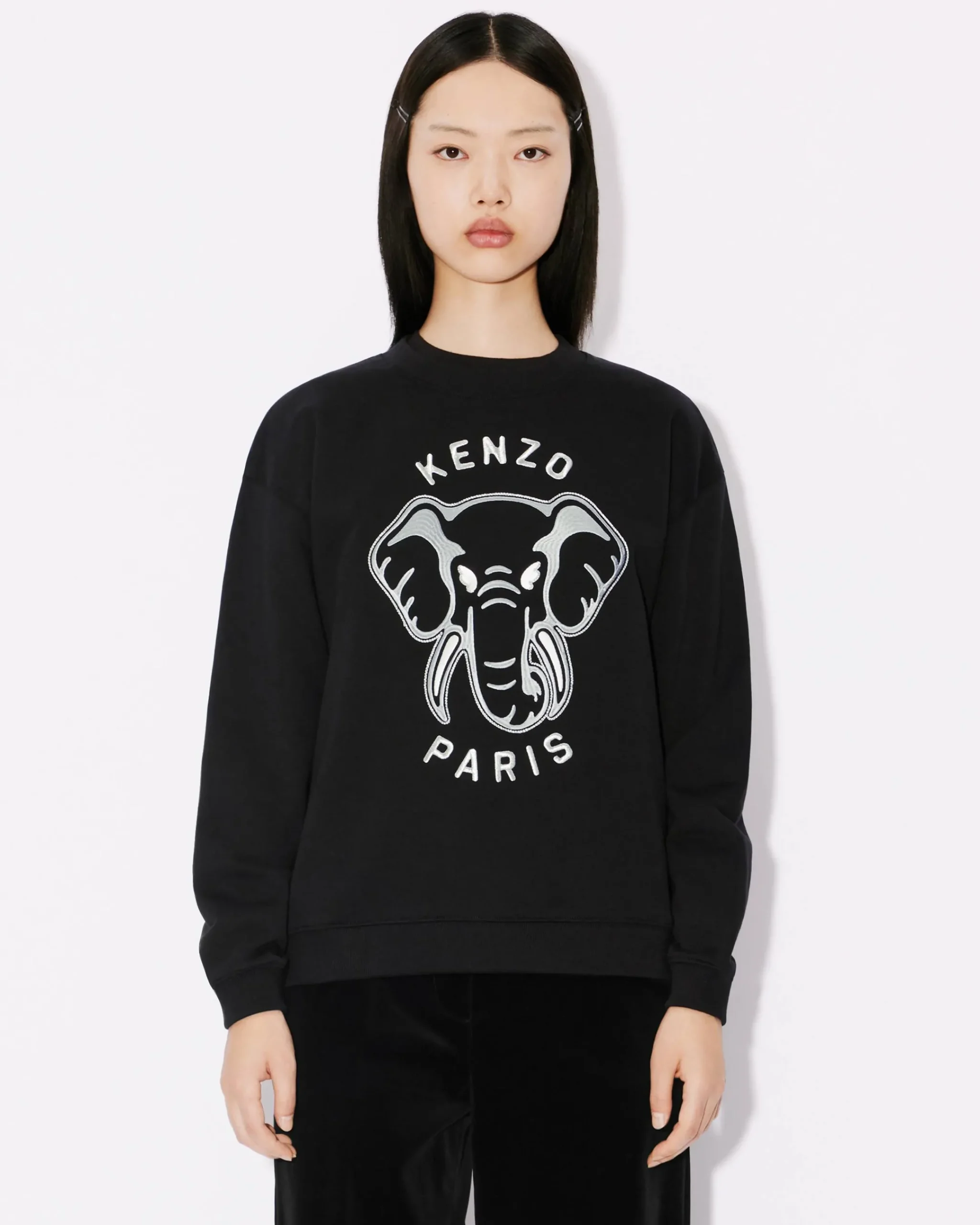 Best Sudadera bordada 'KEN ZO' Mujer Sudaderas y Hoodies