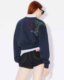 Cheap Sudadera bordada ' Drawn Flowers' Mujer Sudaderas y Hoodies|Novedades