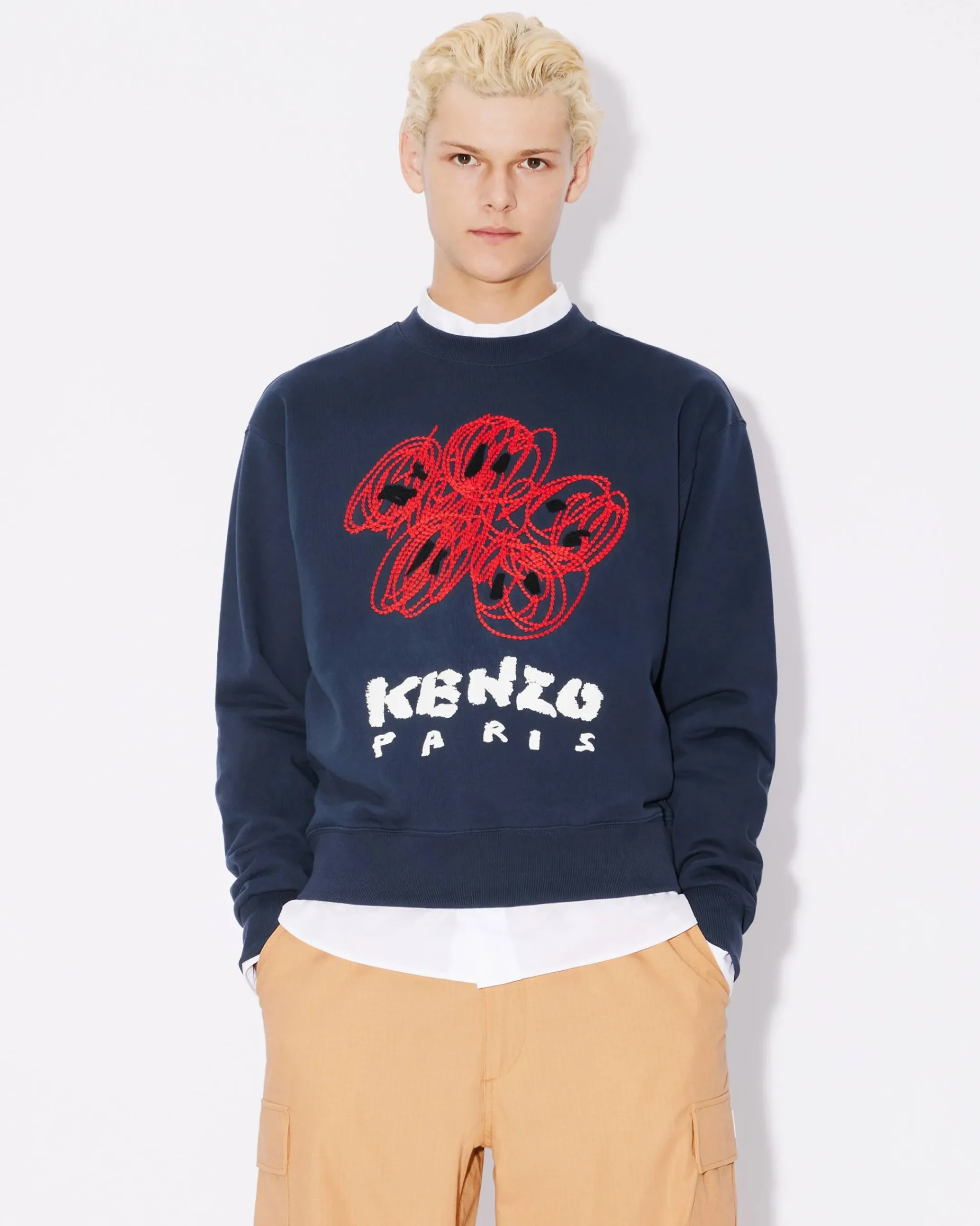 Fashion Sudadera bordada ' Drawn Varsity' Mujer/Hombre Sudaderas y Hoodies|Regalos