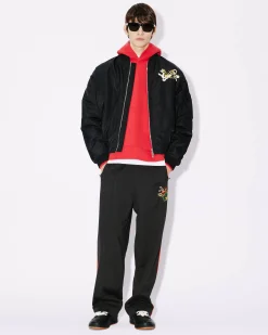 Clearance Sudadera cl&aacute;sica bordada ''Year of the Dragon' con capucha Hombre Sudaderas y Hoodies