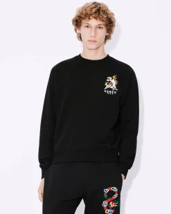 Cheap Sudadera cl&aacute;sica con bordado 'Year of the Dragon' Mujer/Hombre Sudaderas y Hoodies|Regalos