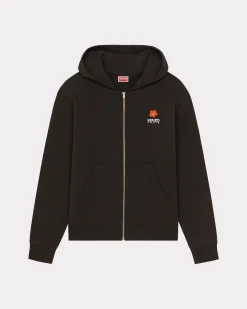 Clearance Sudadera clásica con capucha y escudo 'Boke Flower' bordado Hombre Sudaderas y Hoodies|Boke Flower