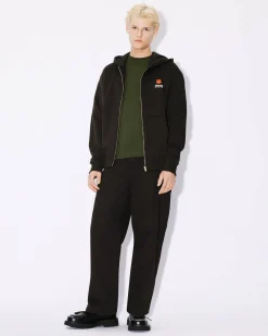 Clearance Sudadera cl&aacute;sica con capucha y escudo 'Boke Flower' bordado Hombre Sudaderas y Hoodies|Boke Flower