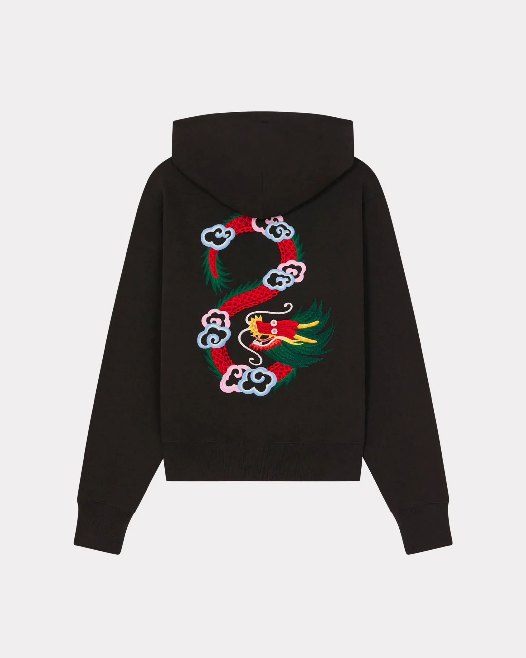 Sale Sudadera clásica con capucha bordada 'Year of the Dragon' Mujer Sudaderas y Hoodies|Regalos