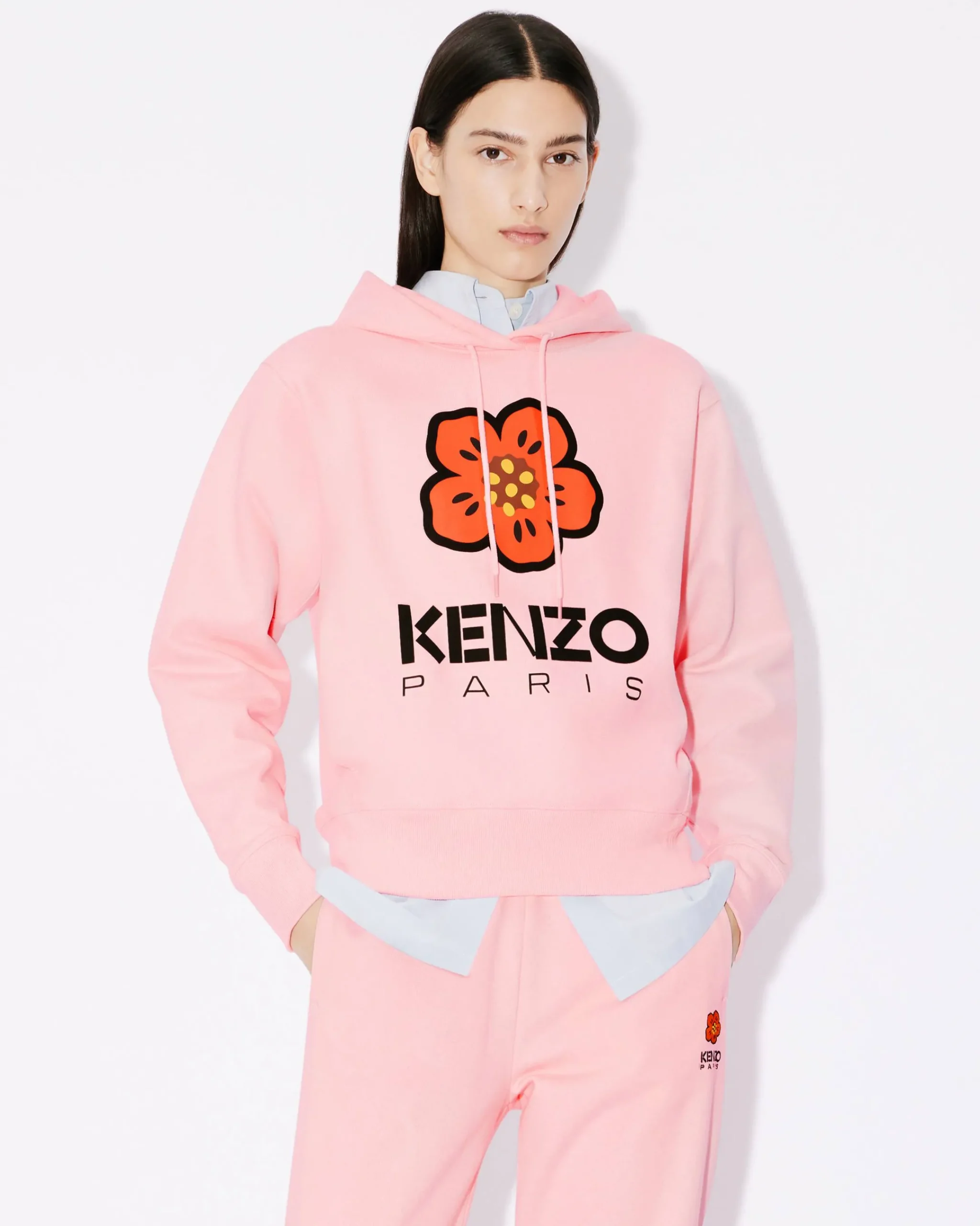 Store Sudadera con capucha 'Boke Flower Placed' Mujer Sudaderas y Hoodies|Boke Flower