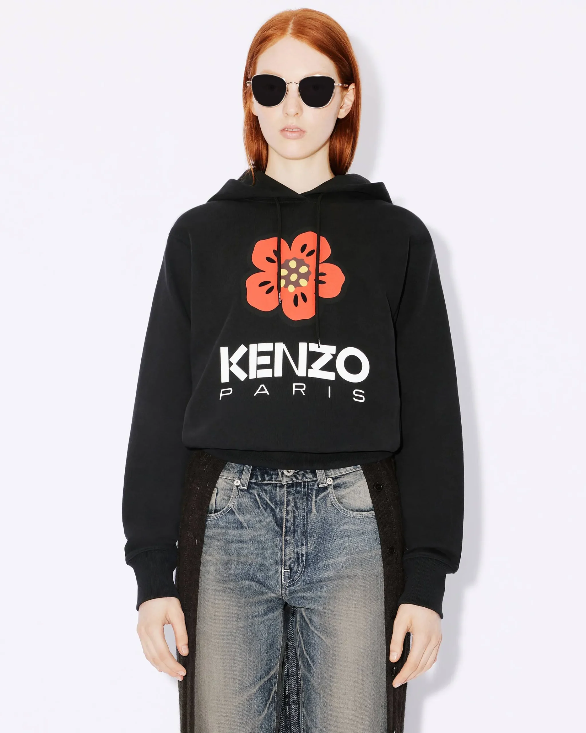 Best Sudadera con capucha 'Boke Flower Placed' Mujer Sudaderas y Hoodies|Boke Flower