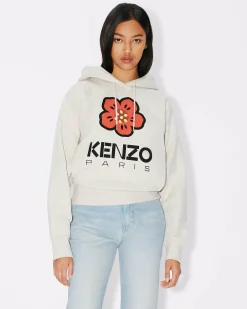 Clearance Sudadera con capucha 'Boke Flower Placed' Mujer Sudaderas y Hoodies