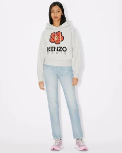 Clearance Sudadera con capucha 'Boke Flower Placed' Mujer Sudaderas y Hoodies