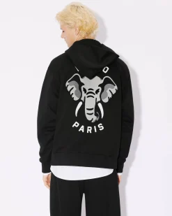 Online Sudadera con capucha y bordado ' Elephant' Hombre Sudaderas y Hoodies