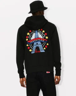 Online Sudadera con capucha y bordado ' Drawn Varsity' Hombre Sudaderas y Hoodies|Novedades
