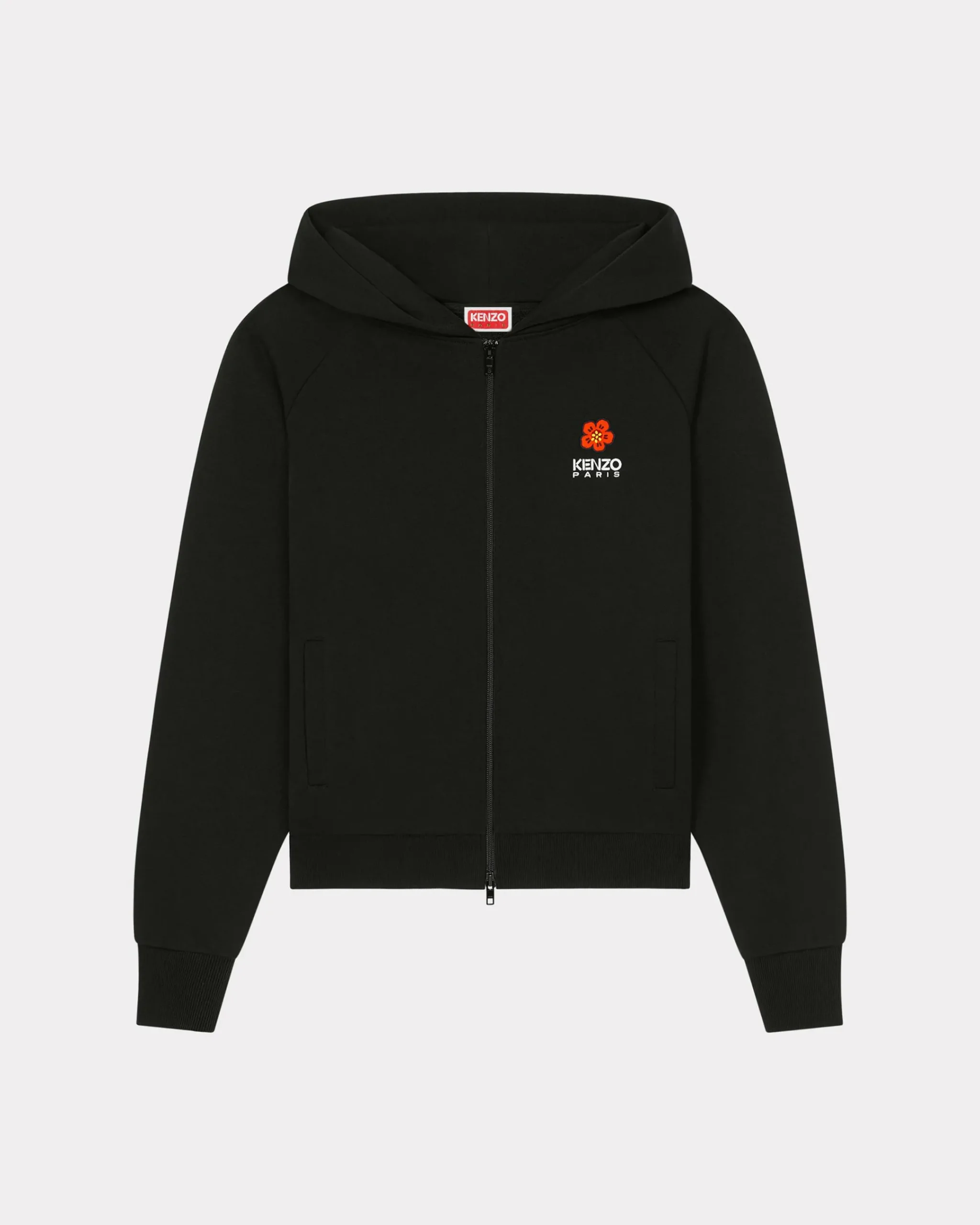 New Sudadera con capucha y bordado 'Boke Flower Crest' Mujer Sudaderas y Hoodies|Boke Flower
