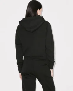 Clearance Sudadera con capucha y logo 'Boke Flower' bordado Mujer Sudaderas y Hoodies|Boke Flower