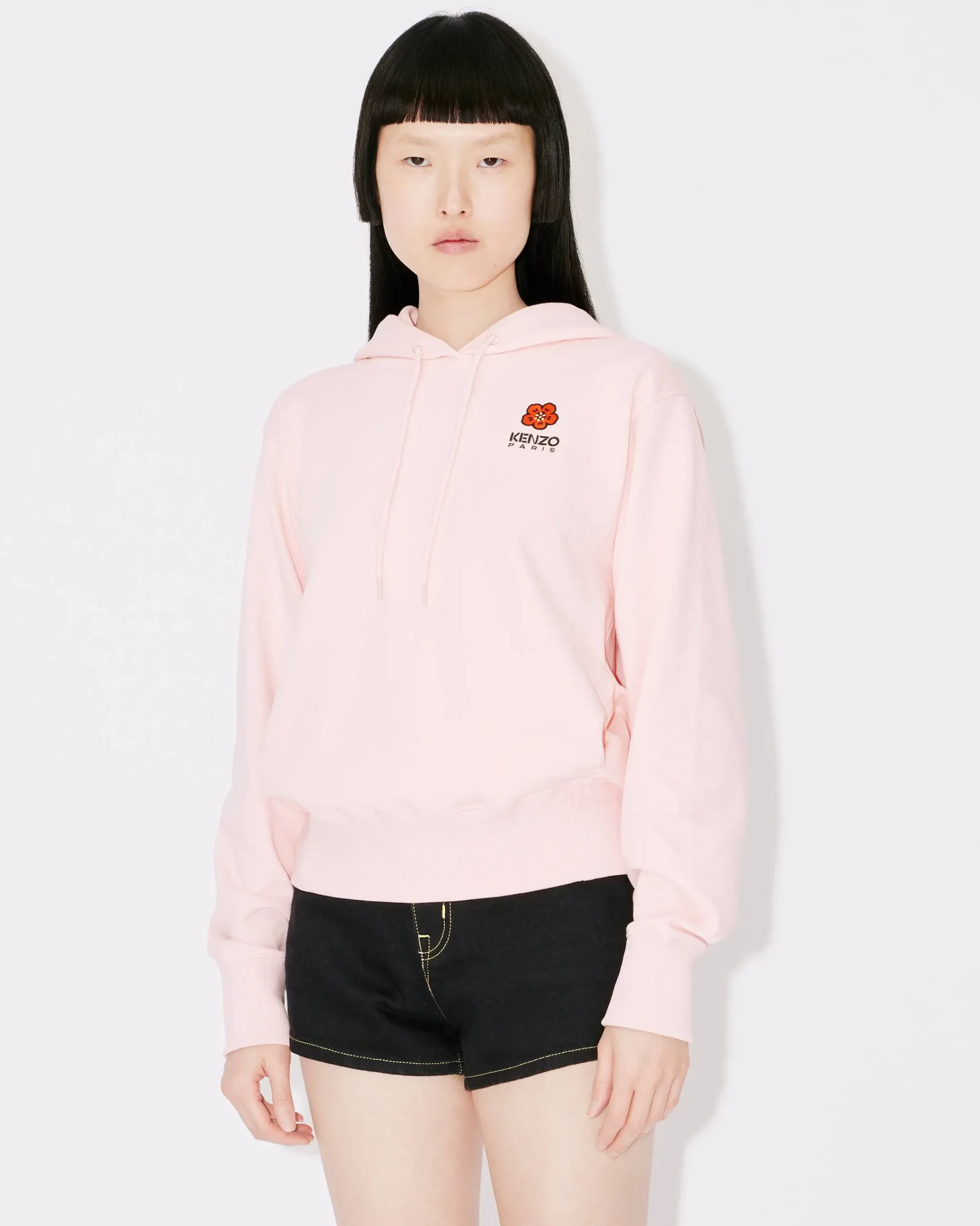 Discount Sudadera con capucha y logo 'Boke Flower' bordado Mujer Sudaderas y Hoodies|Boke Flower