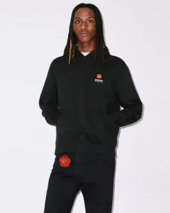 Flash Sale Sudadera con capucha y logo 'Boke Flower Crest' Hombre Sudaderas y Hoodies|Boke Flower