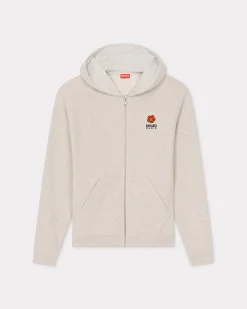 Store Sudadera con cremallera, capucha y escudo 'Boke Flower Crest' Hombre Sudaderas y Hoodies|Boke Flower