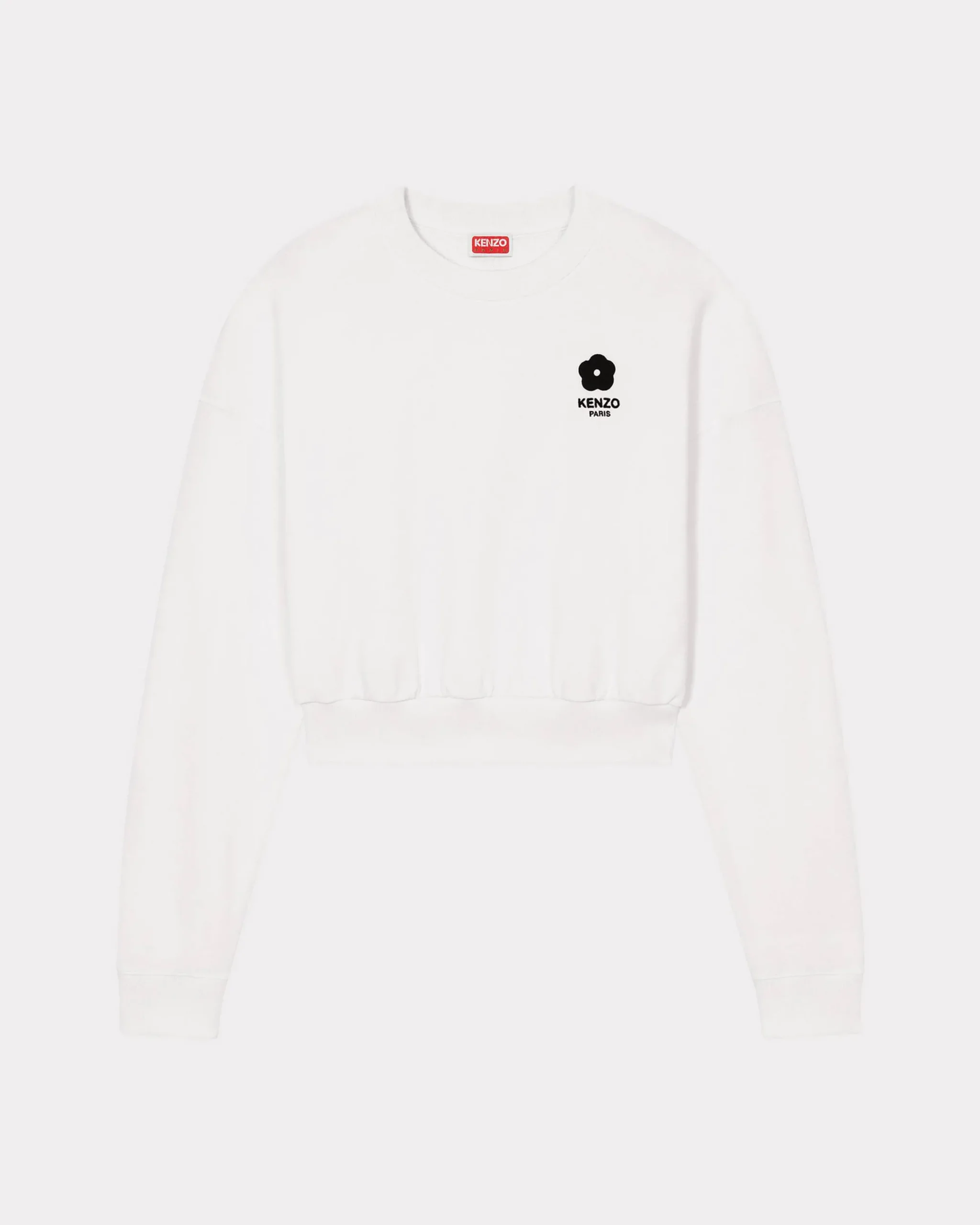 Cheap Sudadera corta bordada 'Boke Flower 2.0' Mujer Sudaderas y Hoodies