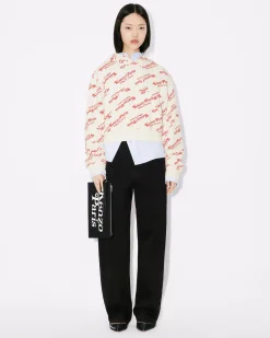 Cheap Sudadera corta con capucha ' by Verdy' Mujer Sudaderas y Hoodies