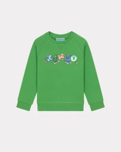 Shop Sudadera de algod&oacute;n 'Flower' Niños Niños (3-12 años)