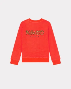 Best Sale Sudadera de rizo bordada Niñas (3-12 años)