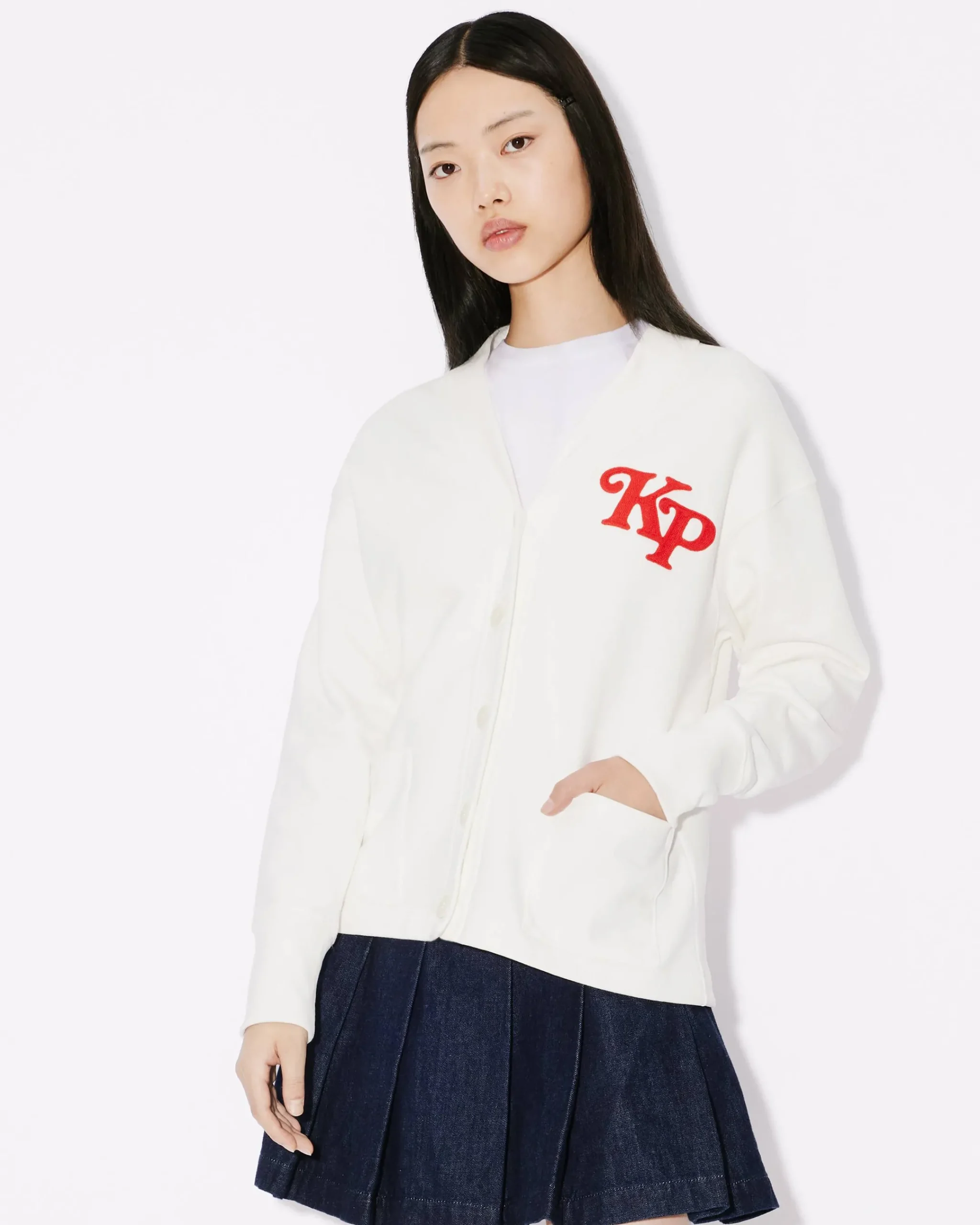 Cheap Sudadera estilo cárdigan bordada ' by Verdy' Mujer Sudaderas y Hoodies