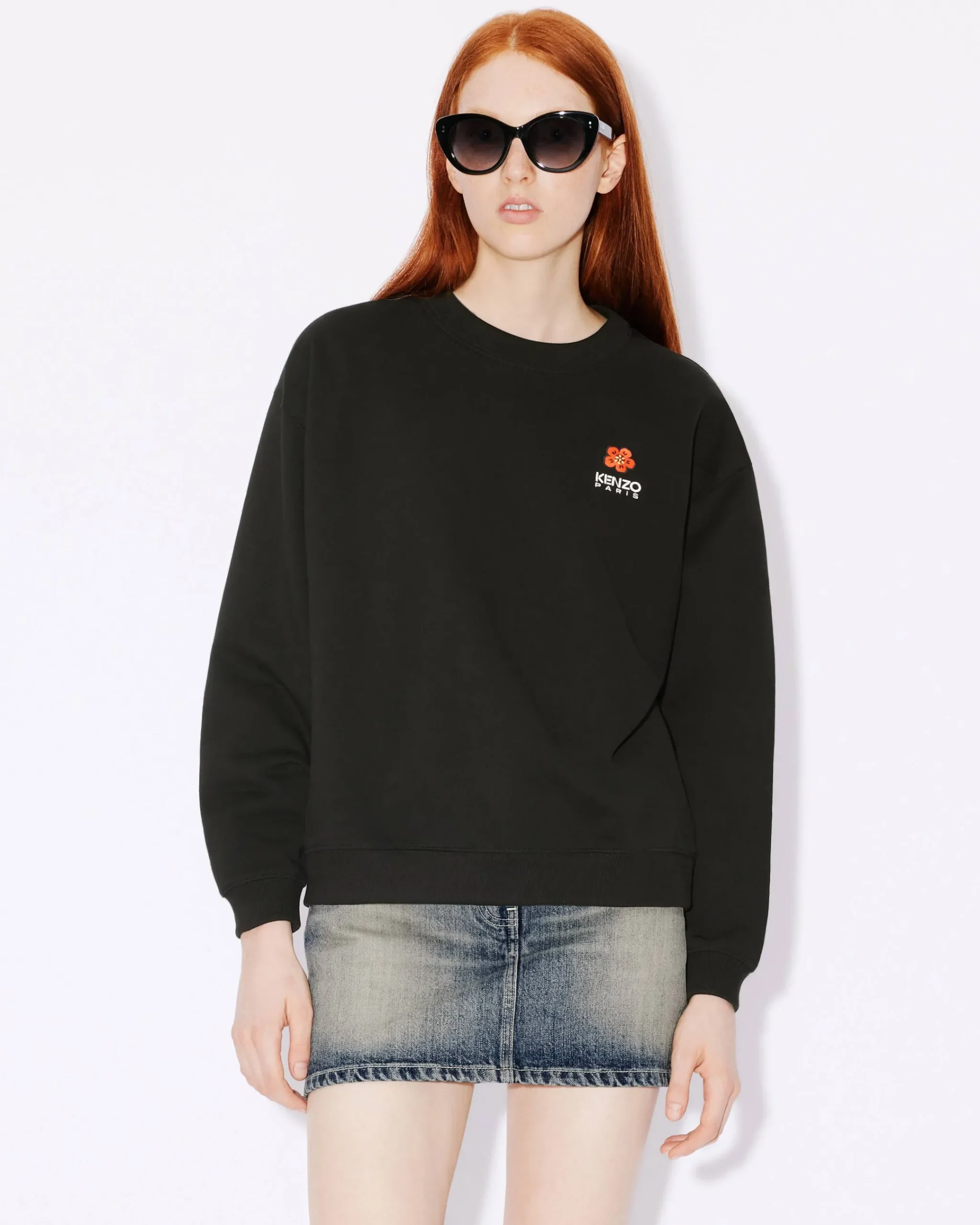 New Sudadera logo 'Boke Flower Crest' Mujer Sudaderas y Hoodies|Boke Flower